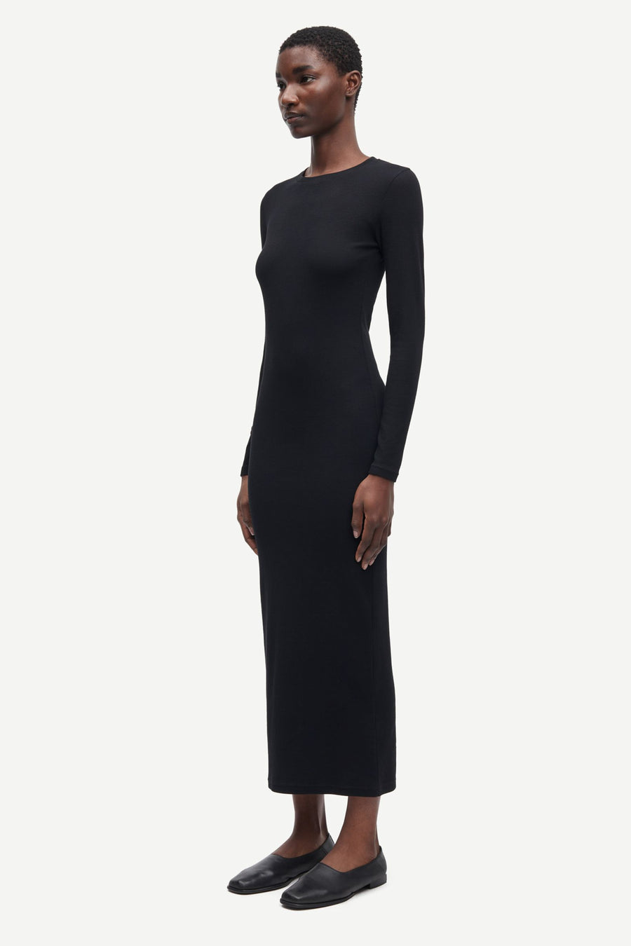 Saalexa Midi Dress 7542 Black