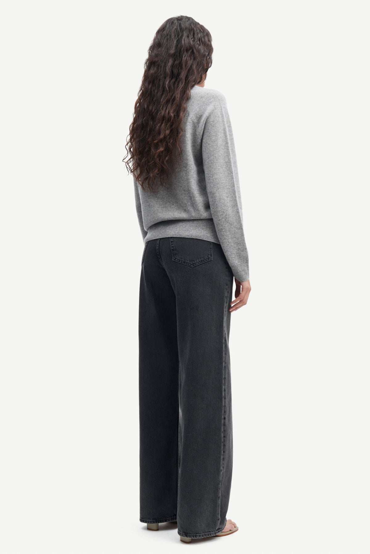 Boston O- Neck 6304 Grey Melange