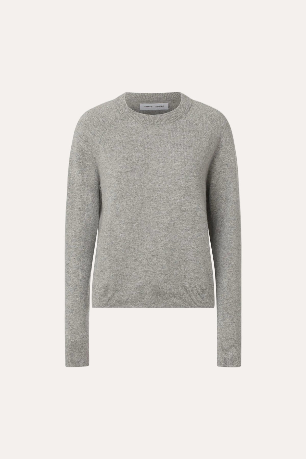 Boston O- Neck 6304 Grey Melange