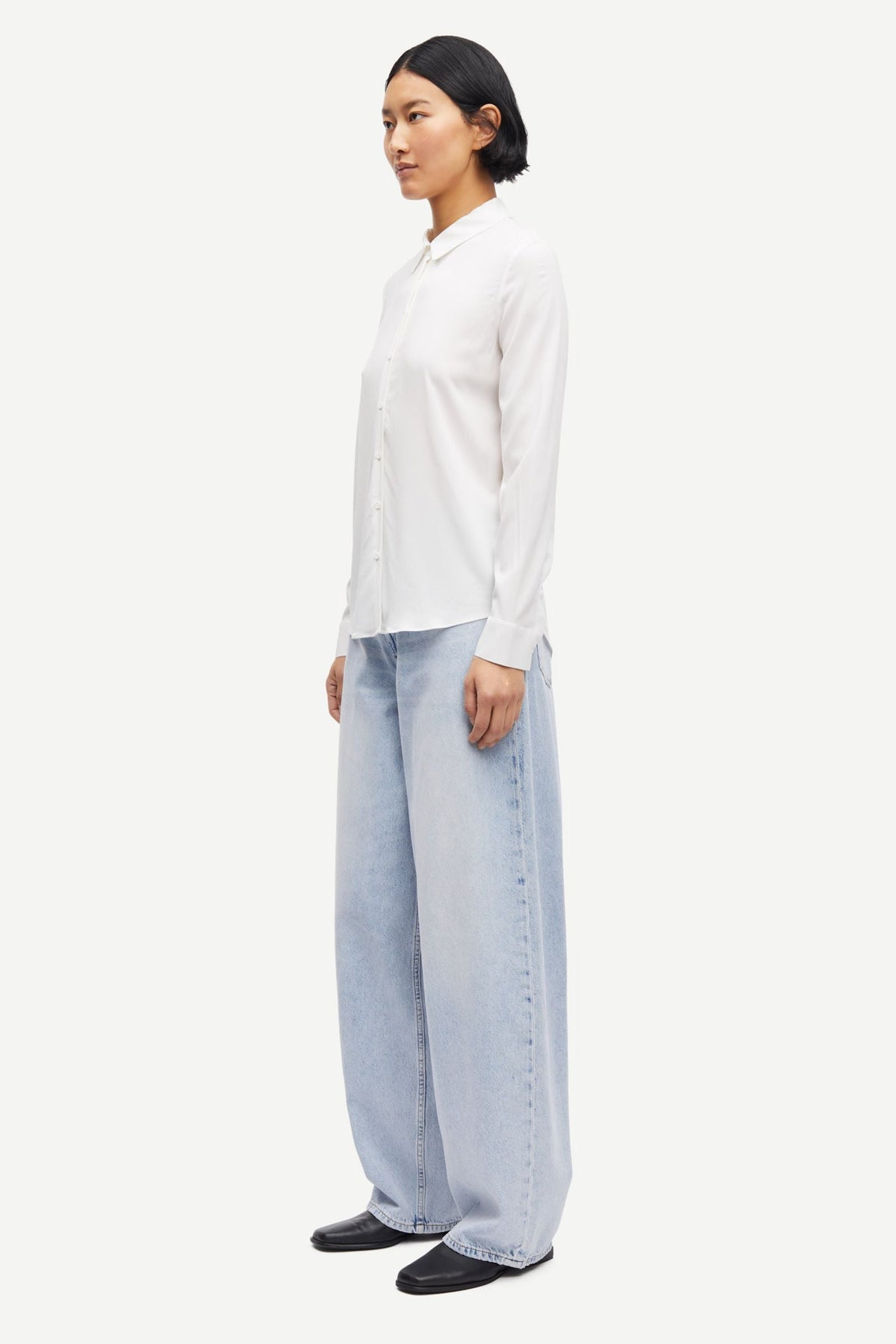 Milly NP Shirt 9942- Clear Cream