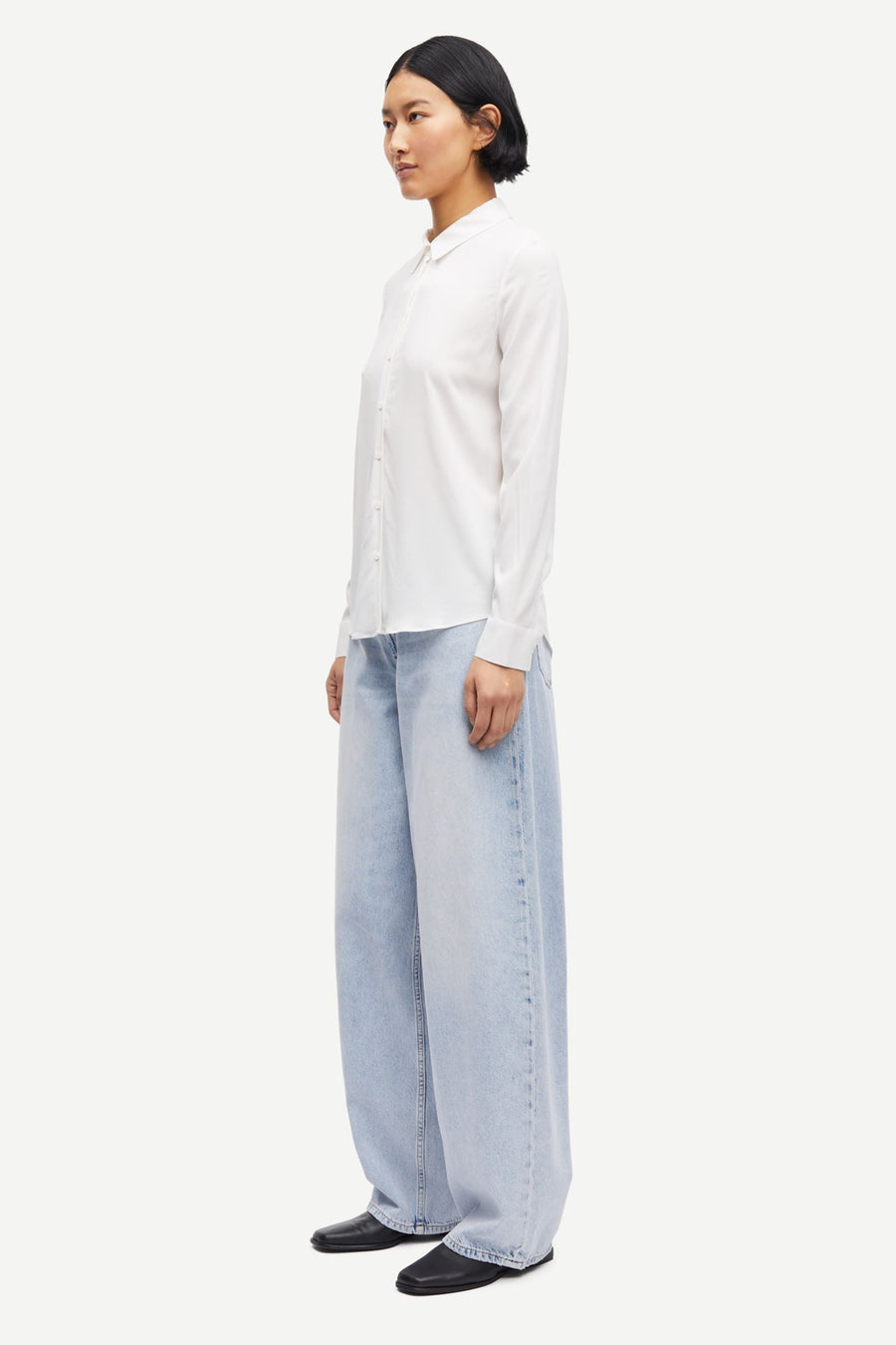 Milly NP Shirt 9942- Clear Cream