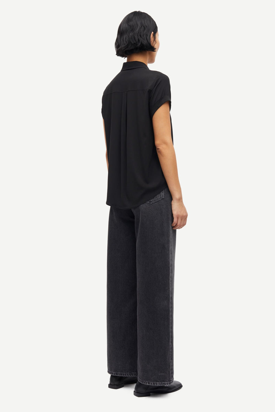 Majan ss shirt 9942- Black