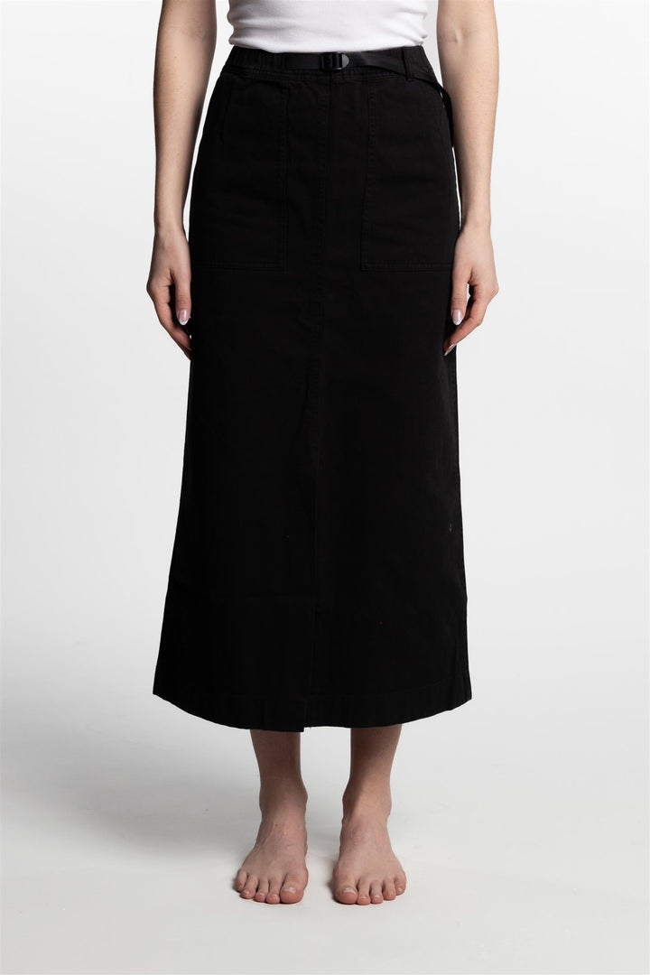 Long Baker Skirt- Black