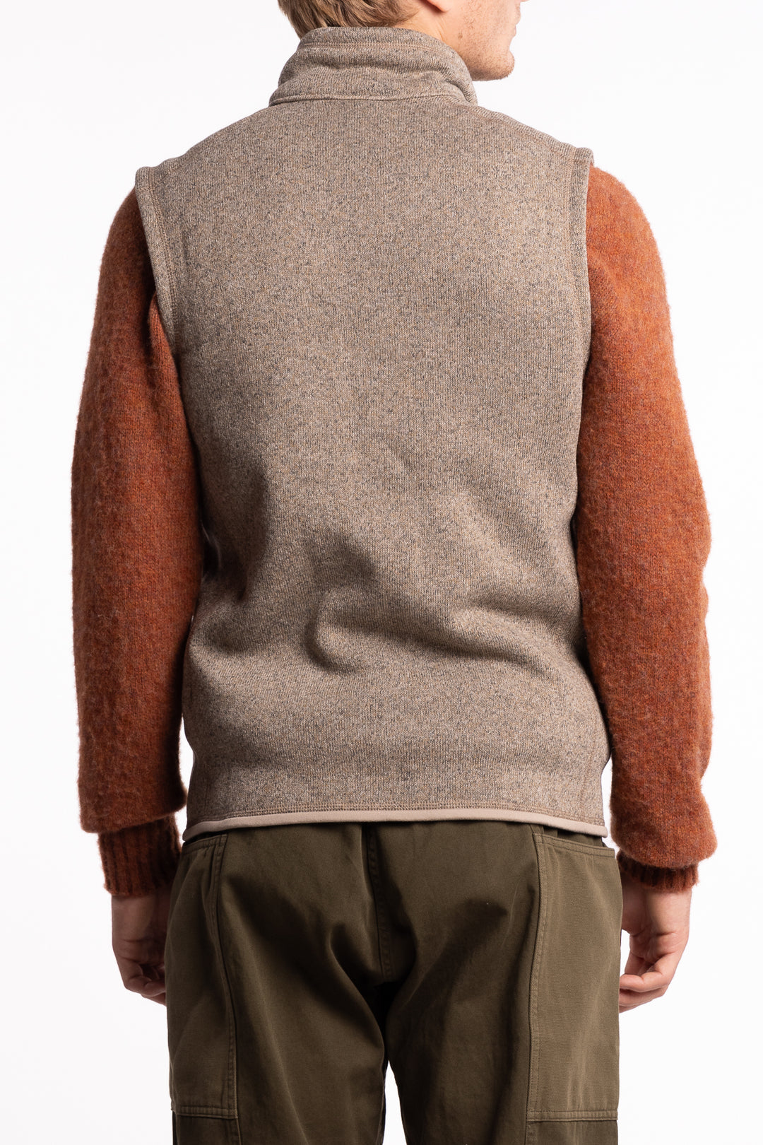 M Better Sweater Vest Seabird Grey