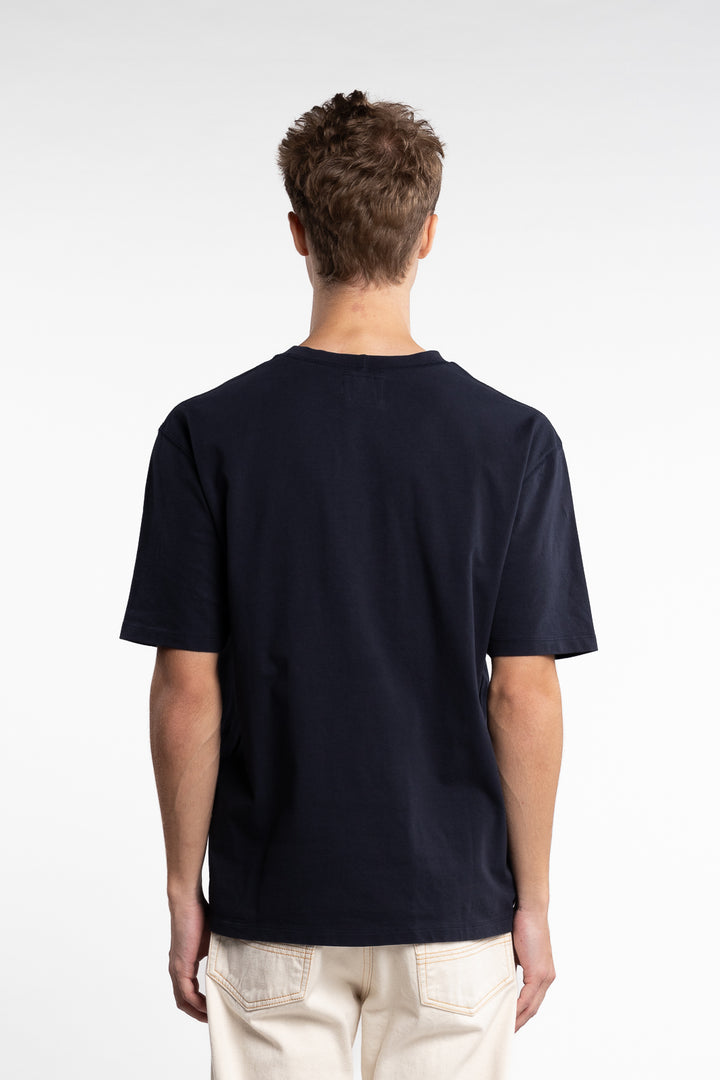 Short Sleeve Hiking T-Shirt Navy