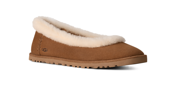 W Zora Ballet Flat Chestnut