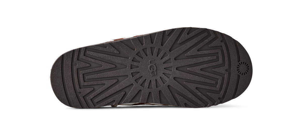 W Otzo Western Clog - Brown Multi - sålemønster