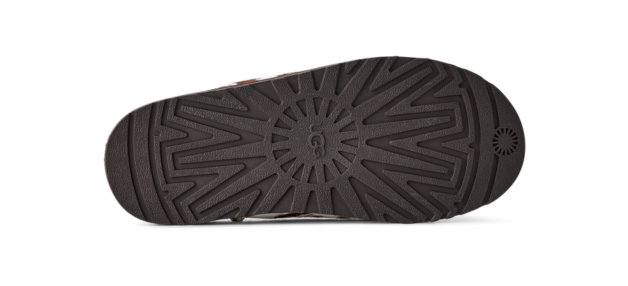 W Otzo Western Clog - Brown Multi - sålemønster