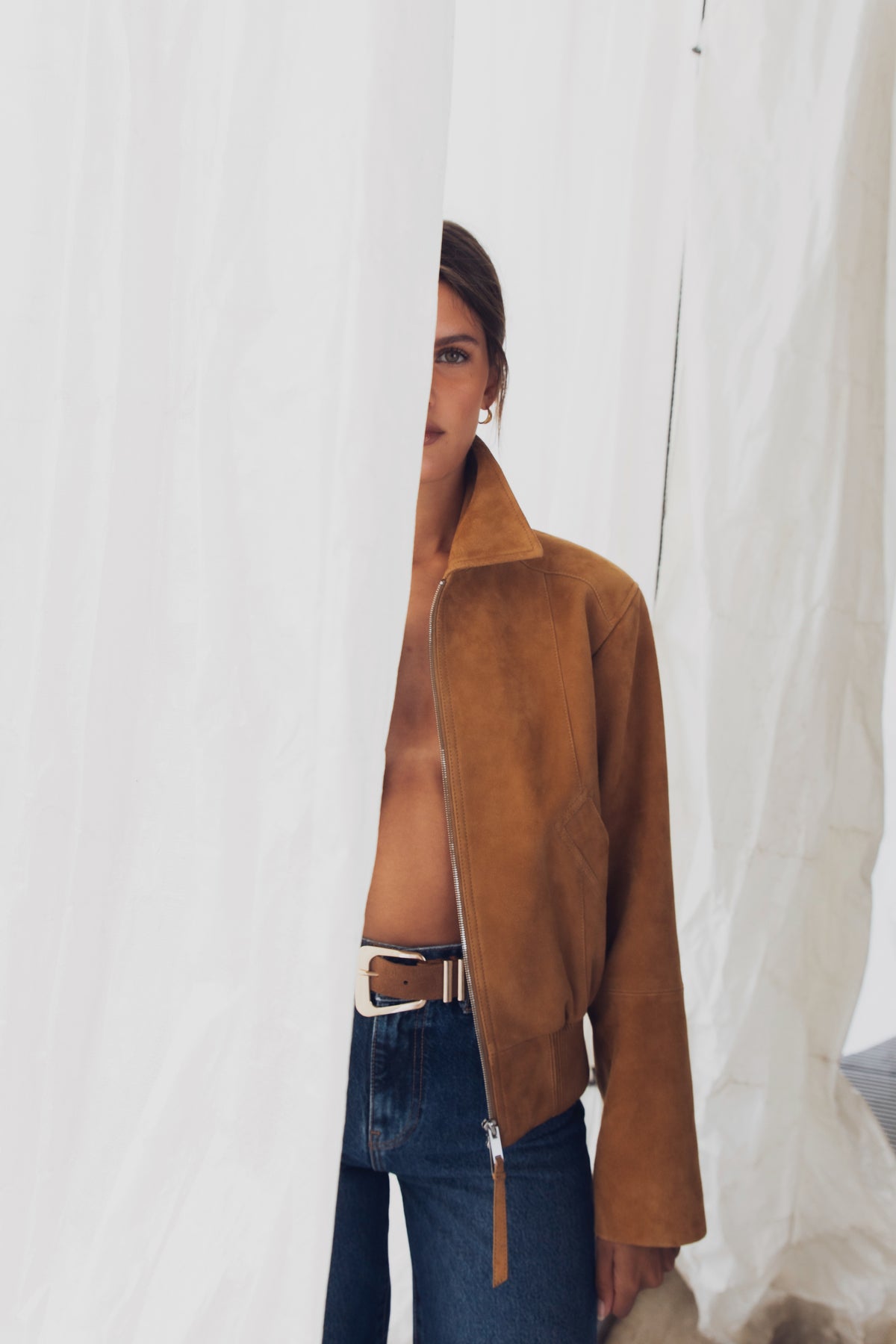 Aubrey Belt - Brown Gold
