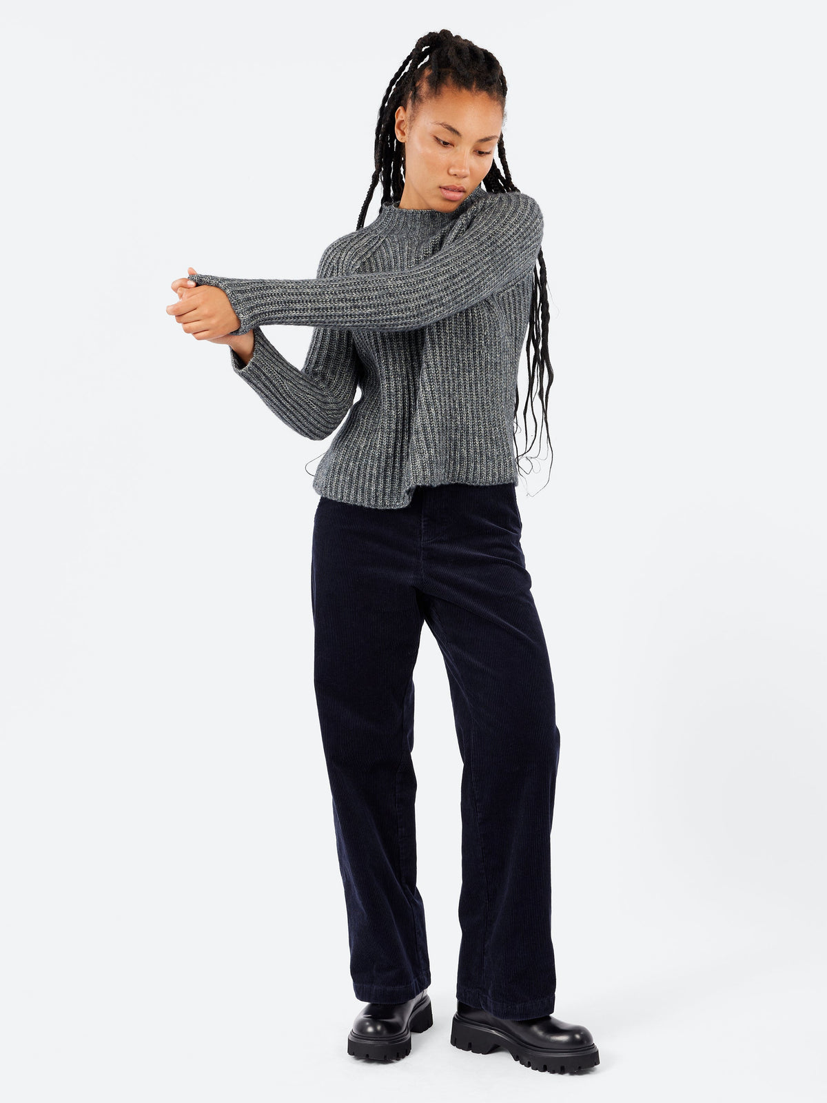 Trousers Ida Cinquecento- Navy