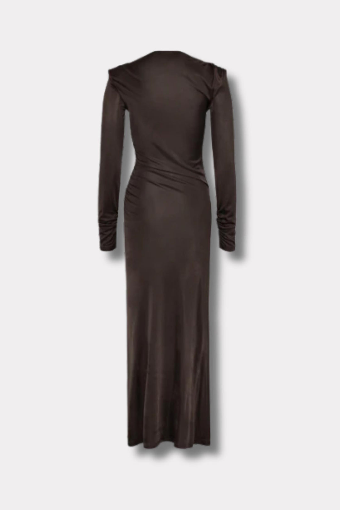 San Dona Dress- Brown