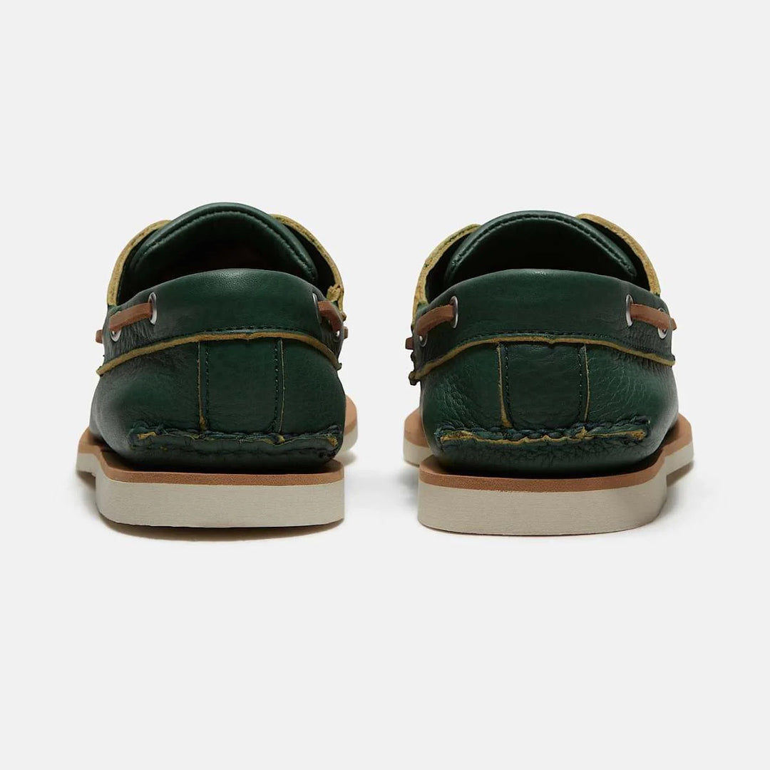 Classic Boat Shoe Full Grain Medium Green