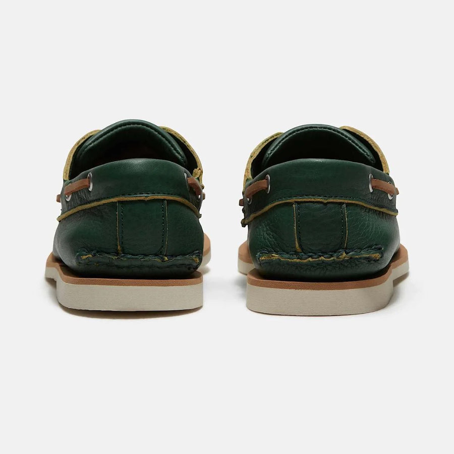 Classic Boat Shoe Full Grain Medium Green