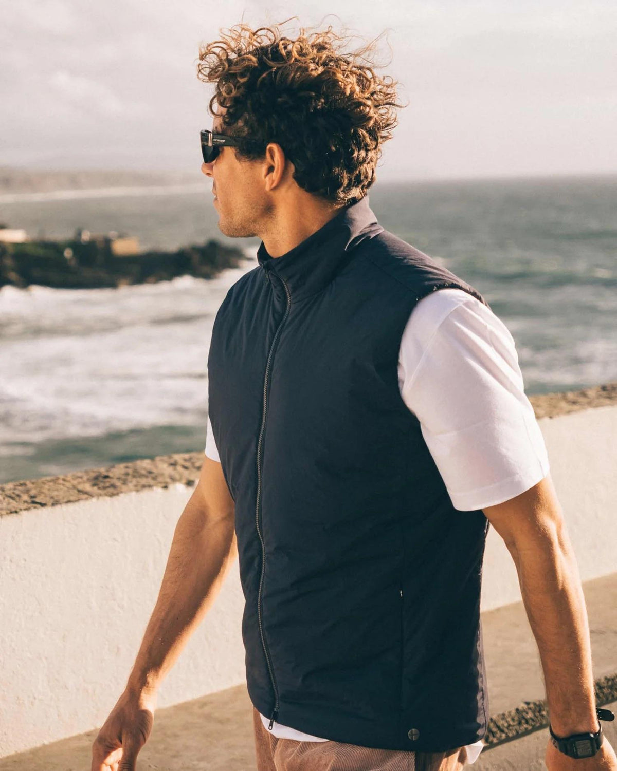 Map II Vest Midnight Blue
