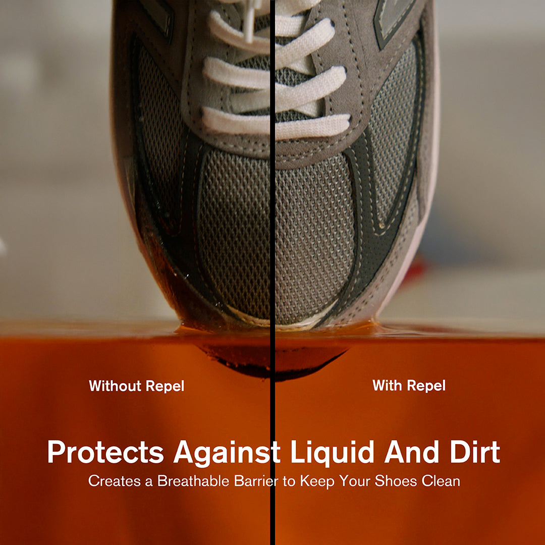 Repel Spray før og etter