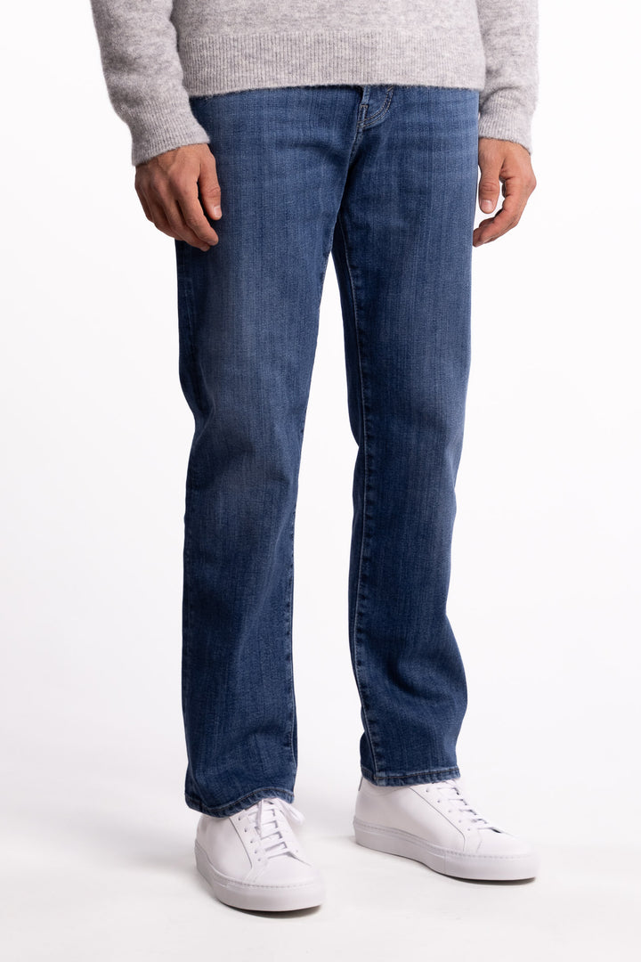 Edo Regular-Straight Jeans Medium Blue