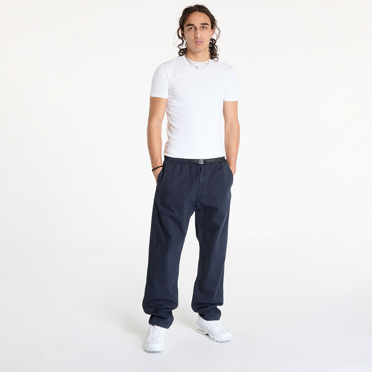 Gramicci Pant Double Navy - modellbilde