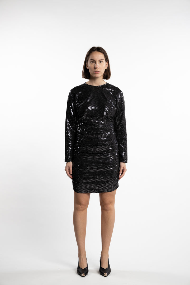 Erika Silver Dress- Silver