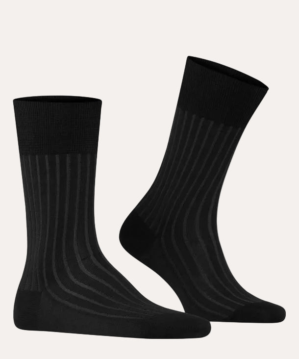 Falke Shadow Socks Grey-white detalj