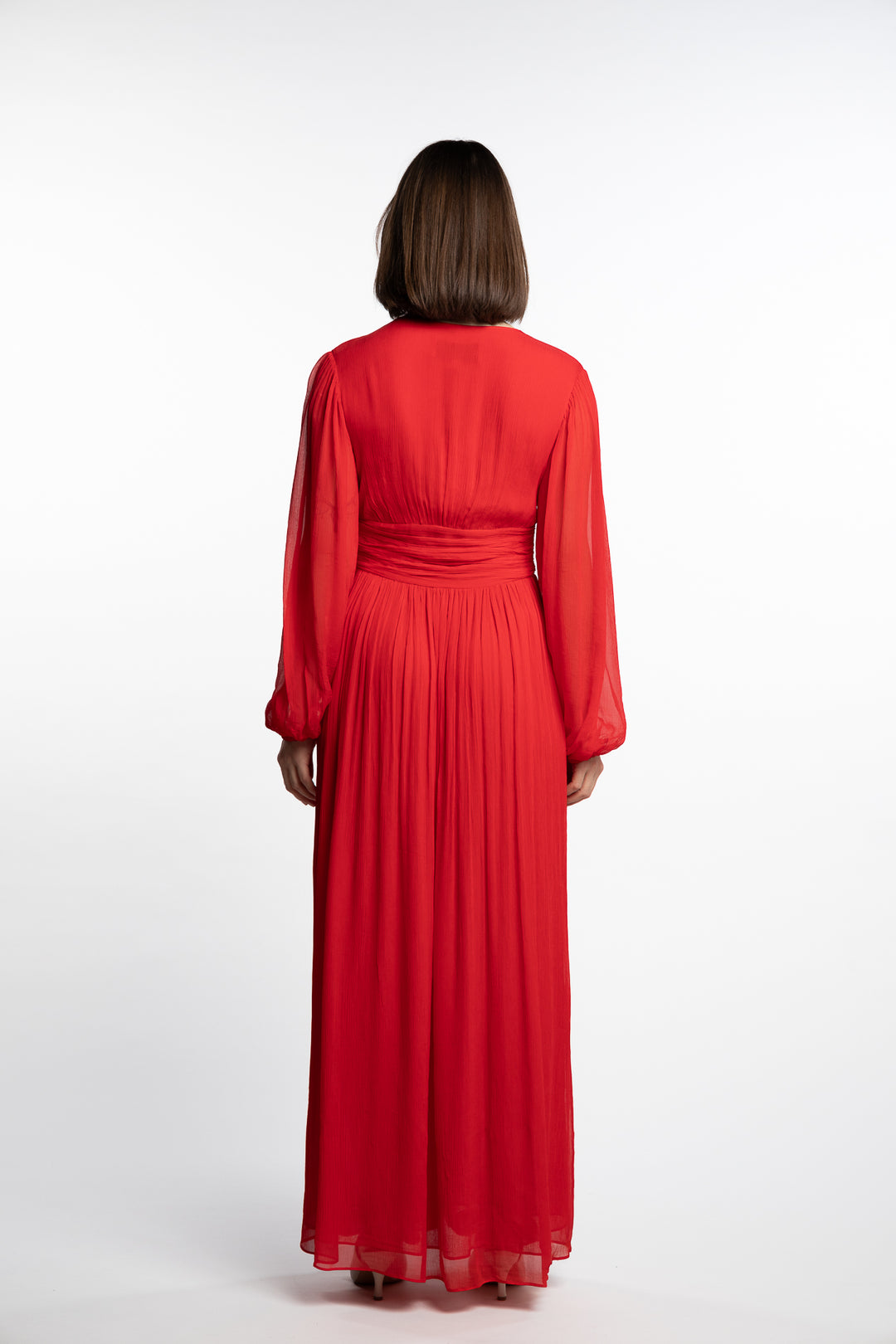 Riviera Dress - Poppy Red