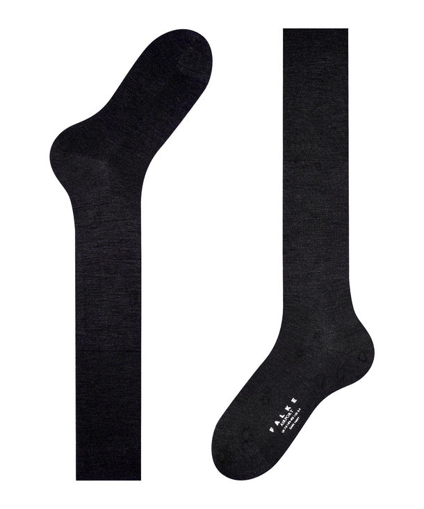 Airport Knee Socks Black - detalj