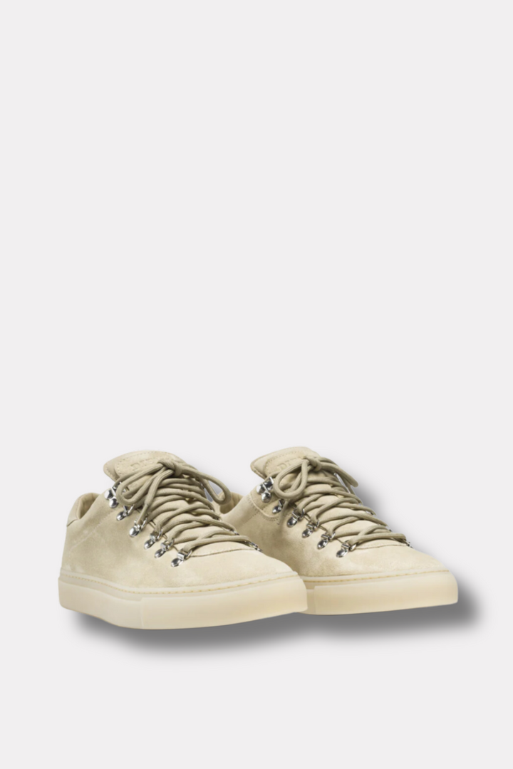 M Marostica Low Light Taupe Suede