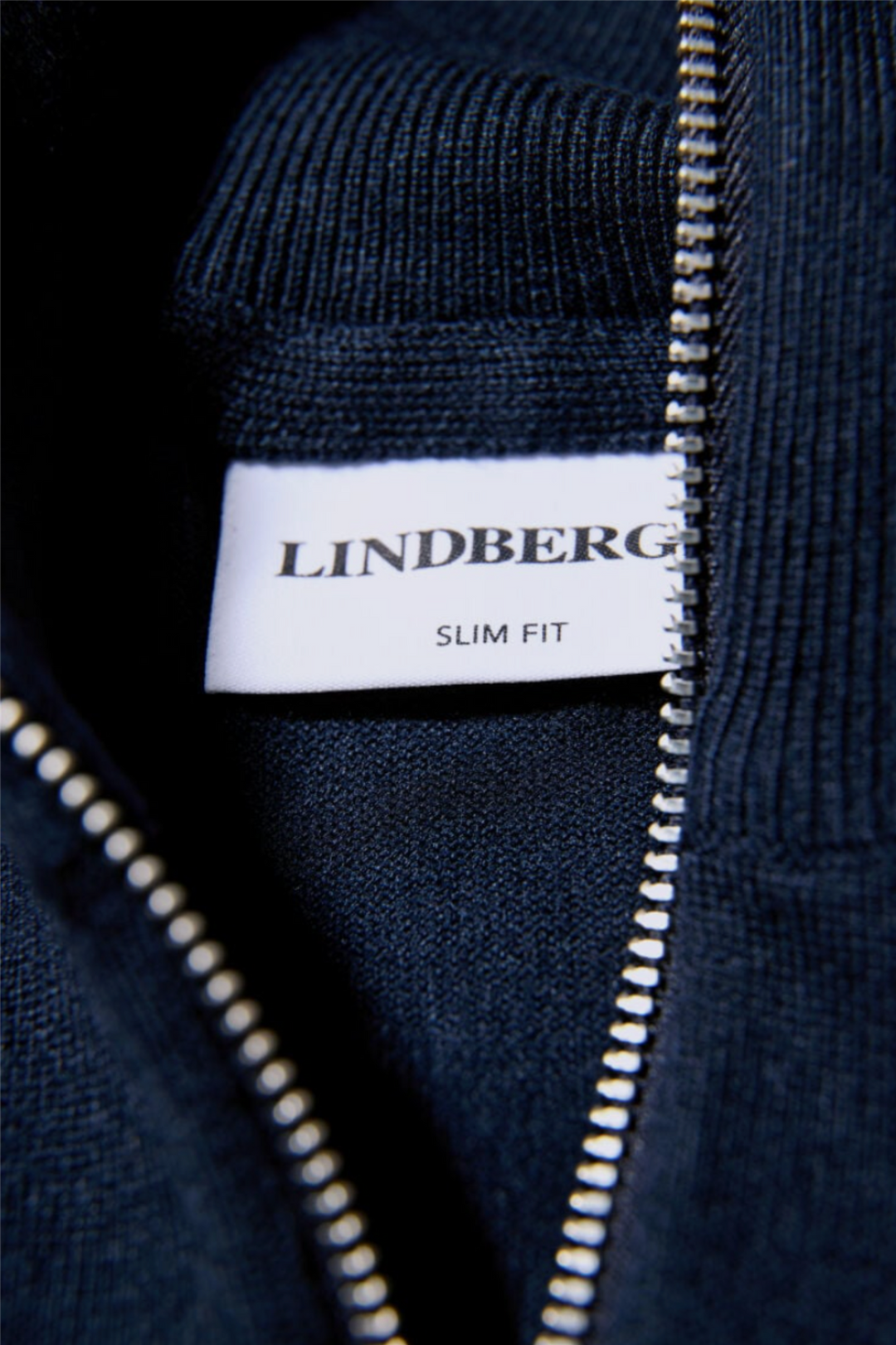 Ecovero Half-Zip Knit Navy