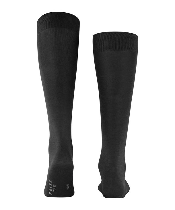 Tiago Knee Socks Black - baksiden