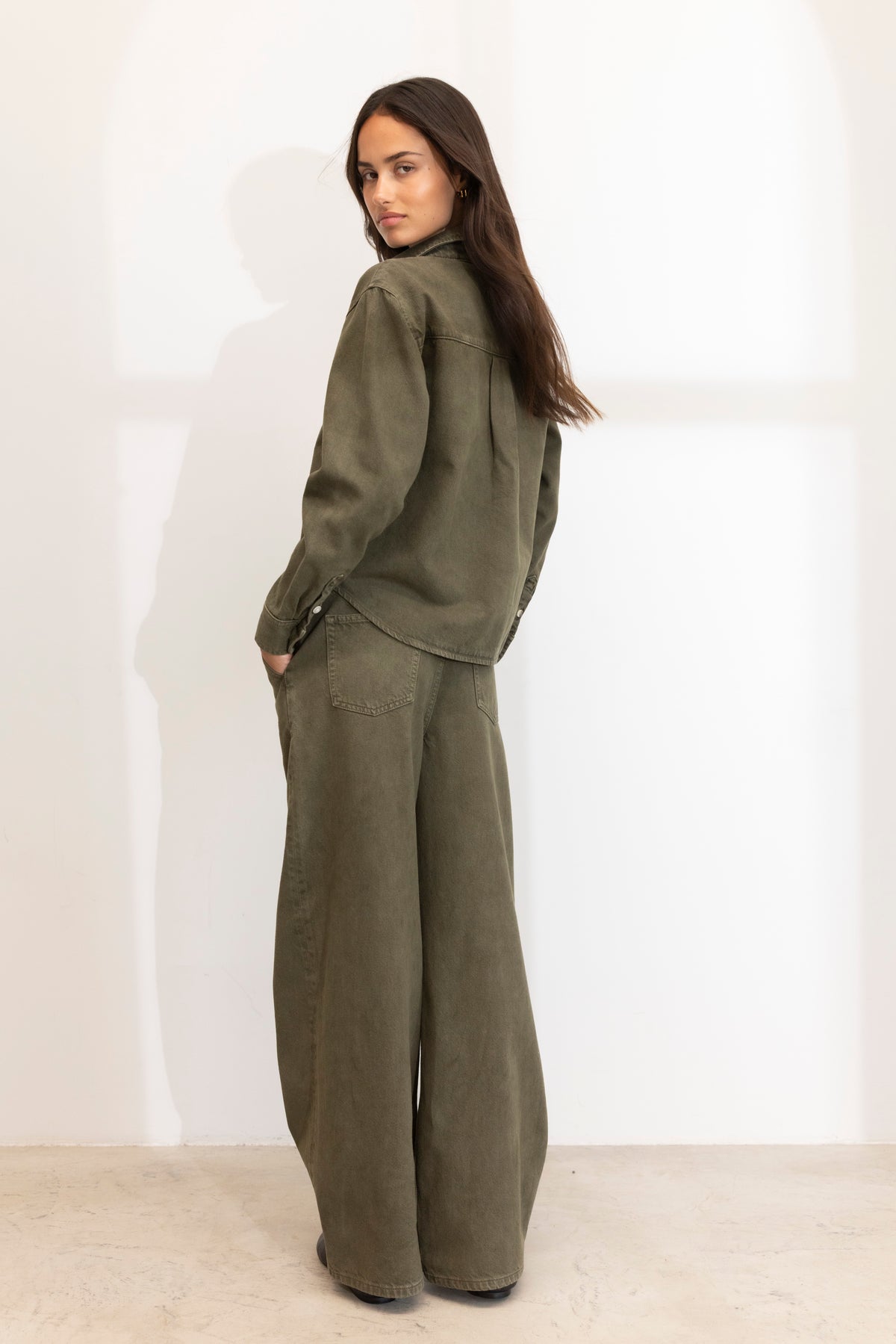 Francis shirt - Green - modellbilde