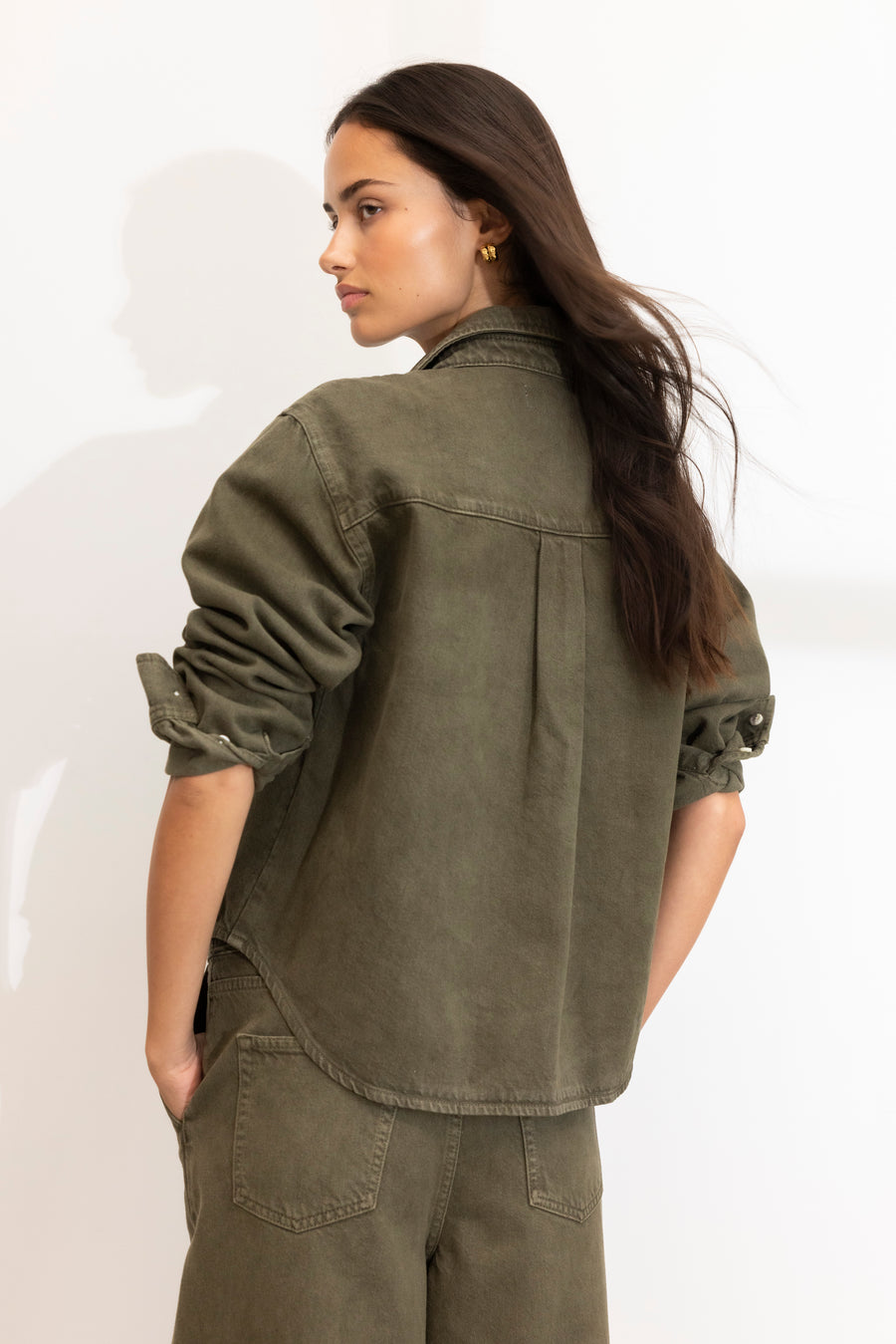 Francis shirt - Green - modellbilde