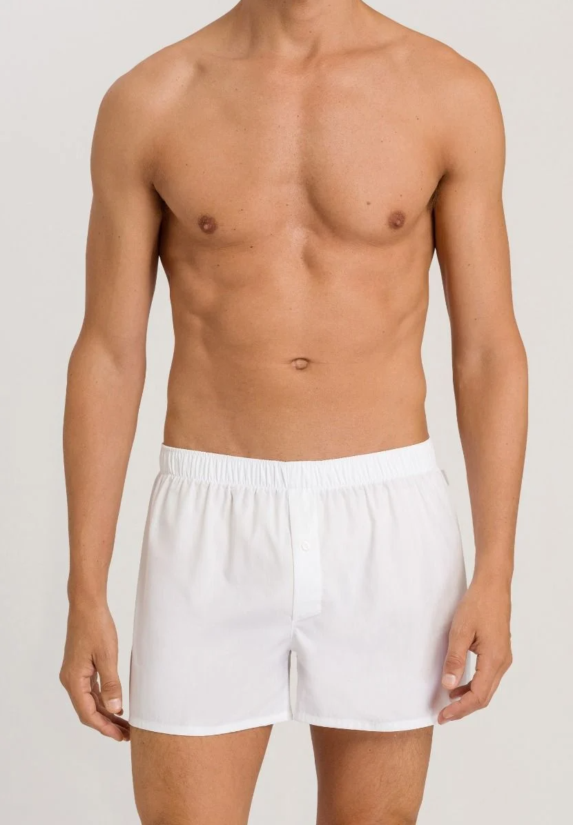 Boxers Fancy Woven White