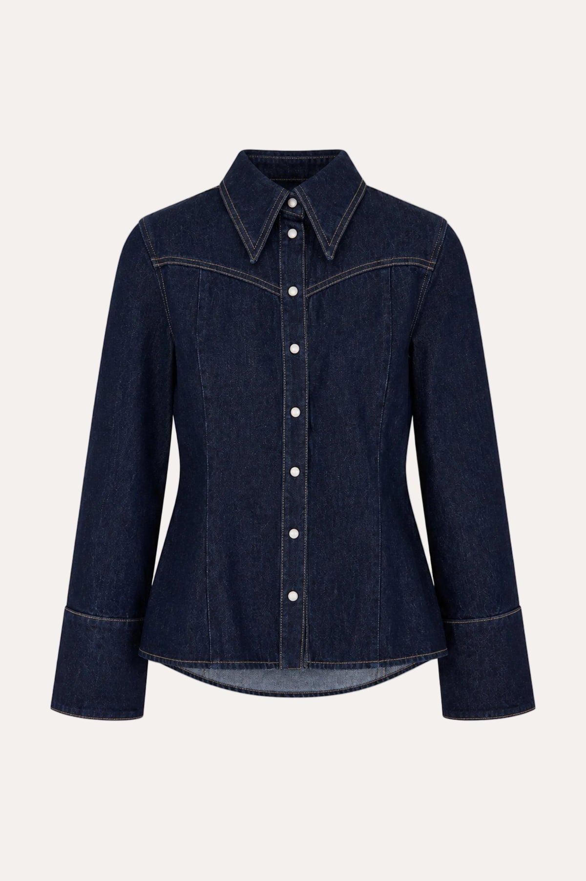Cora shirt - Dark Blue packshot
