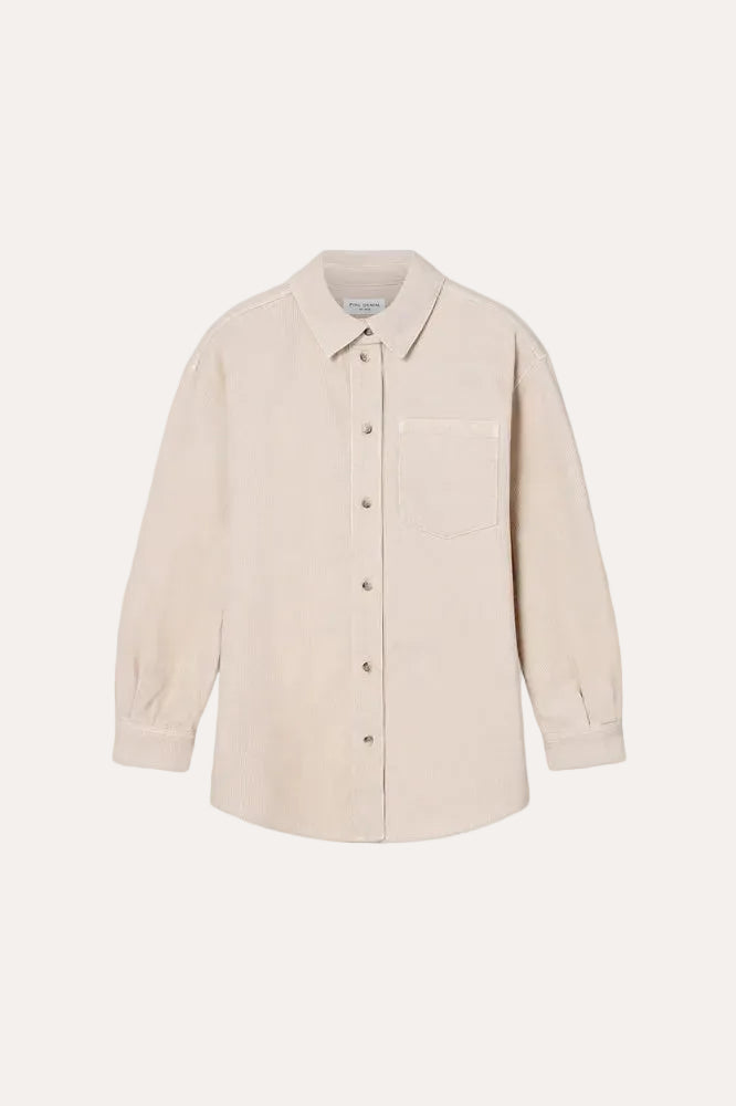Alex Cord Shirt - Greige