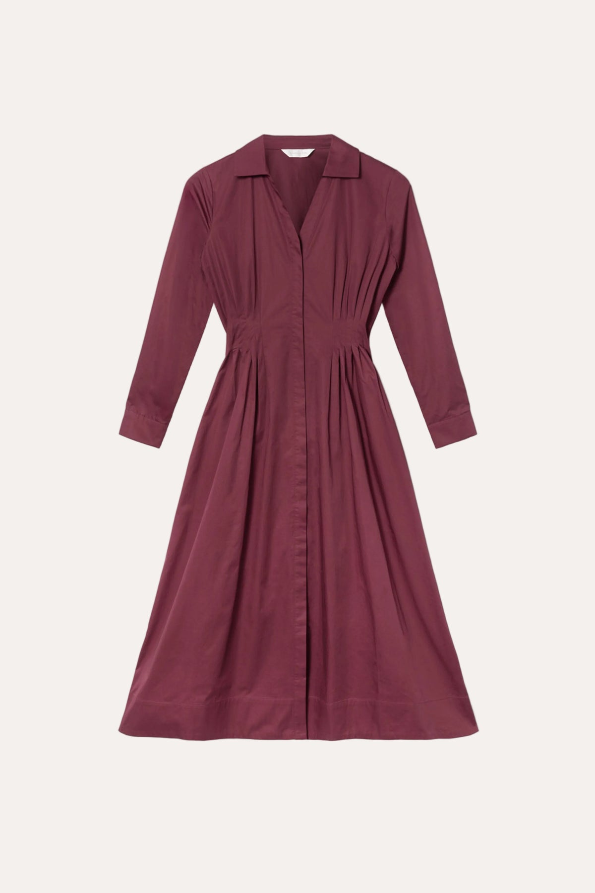 Noelle Dress - Dark Red