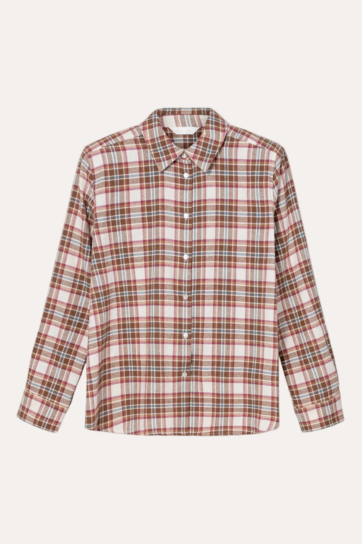 Joan Flannel Shirt - Red Check