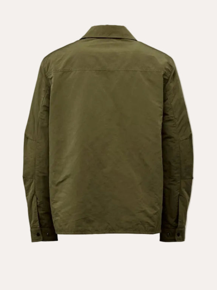 Bandol Shirt Olive - packshot bakfra