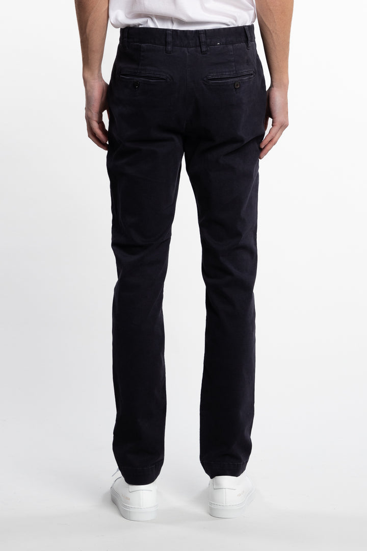 Jeffrey Slim Fit Brushed Chino Blue