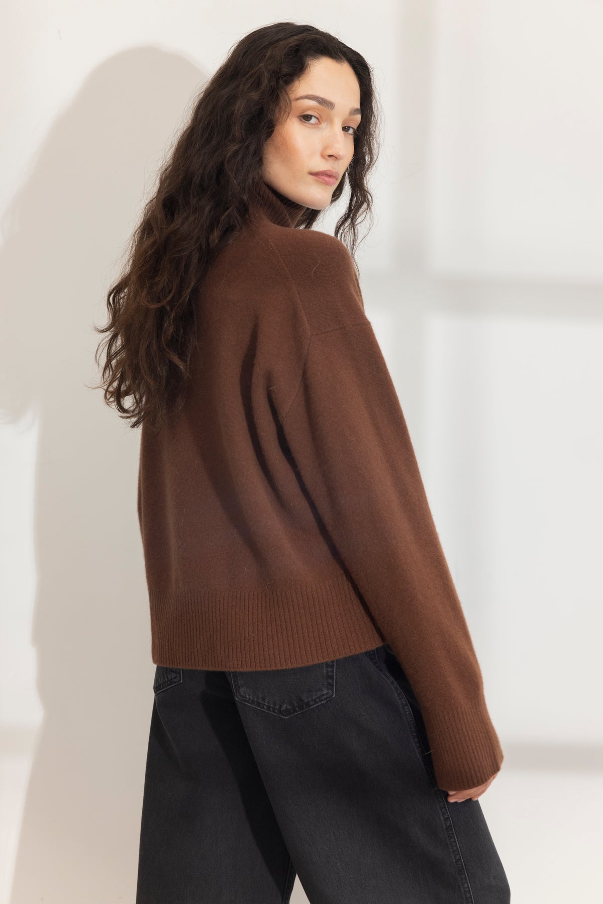 Abigail Knit - Cognac modell