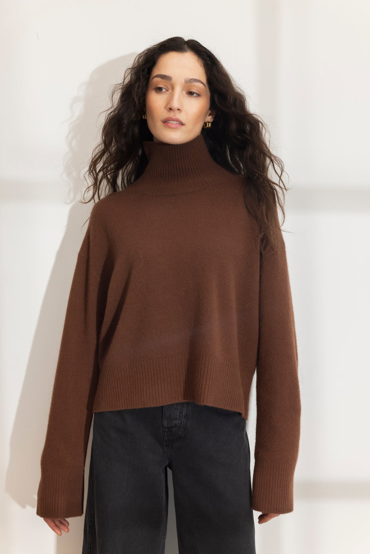 Abigail Knit - Cognac modell