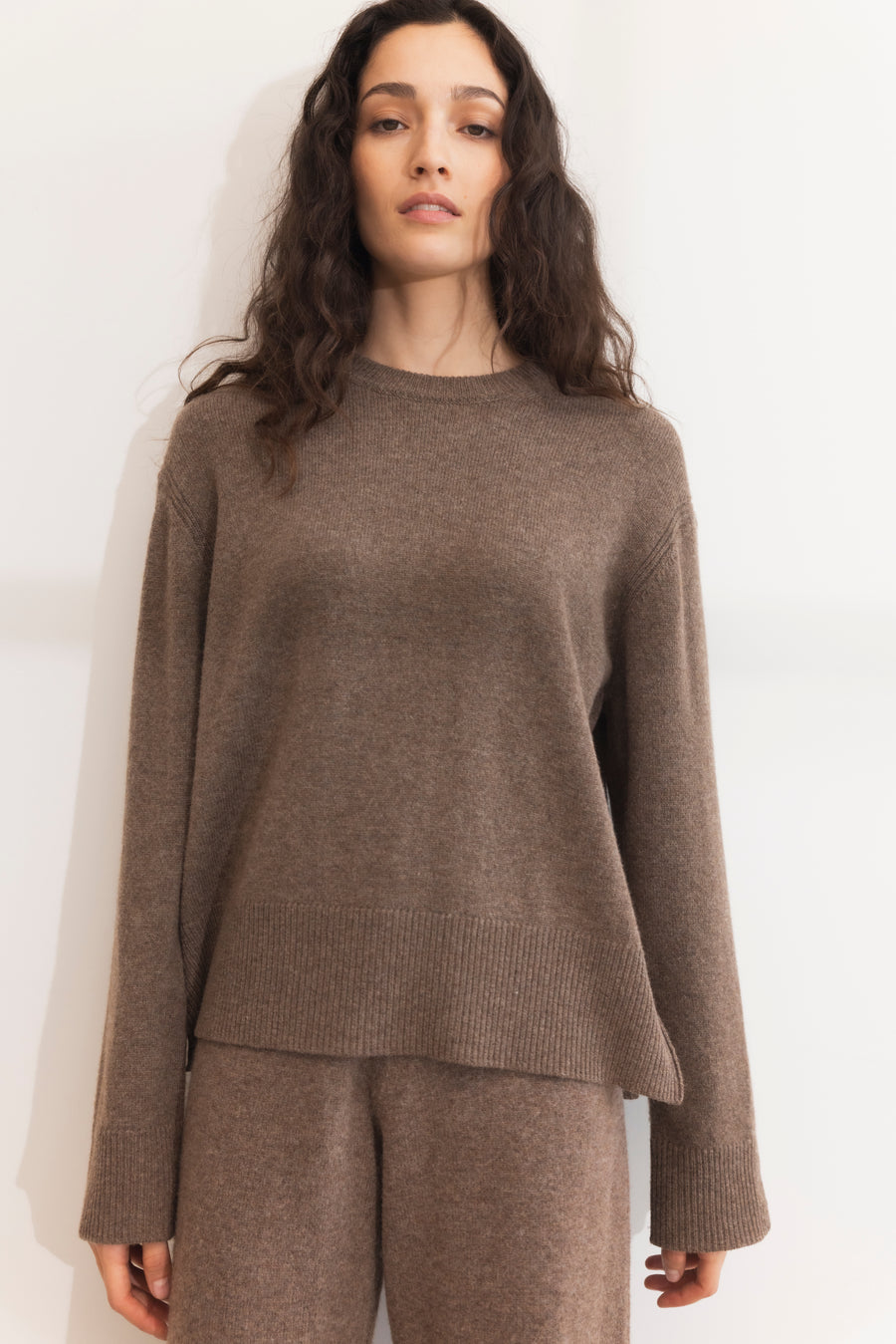 Shirley Knit - Dark Taupe Melange