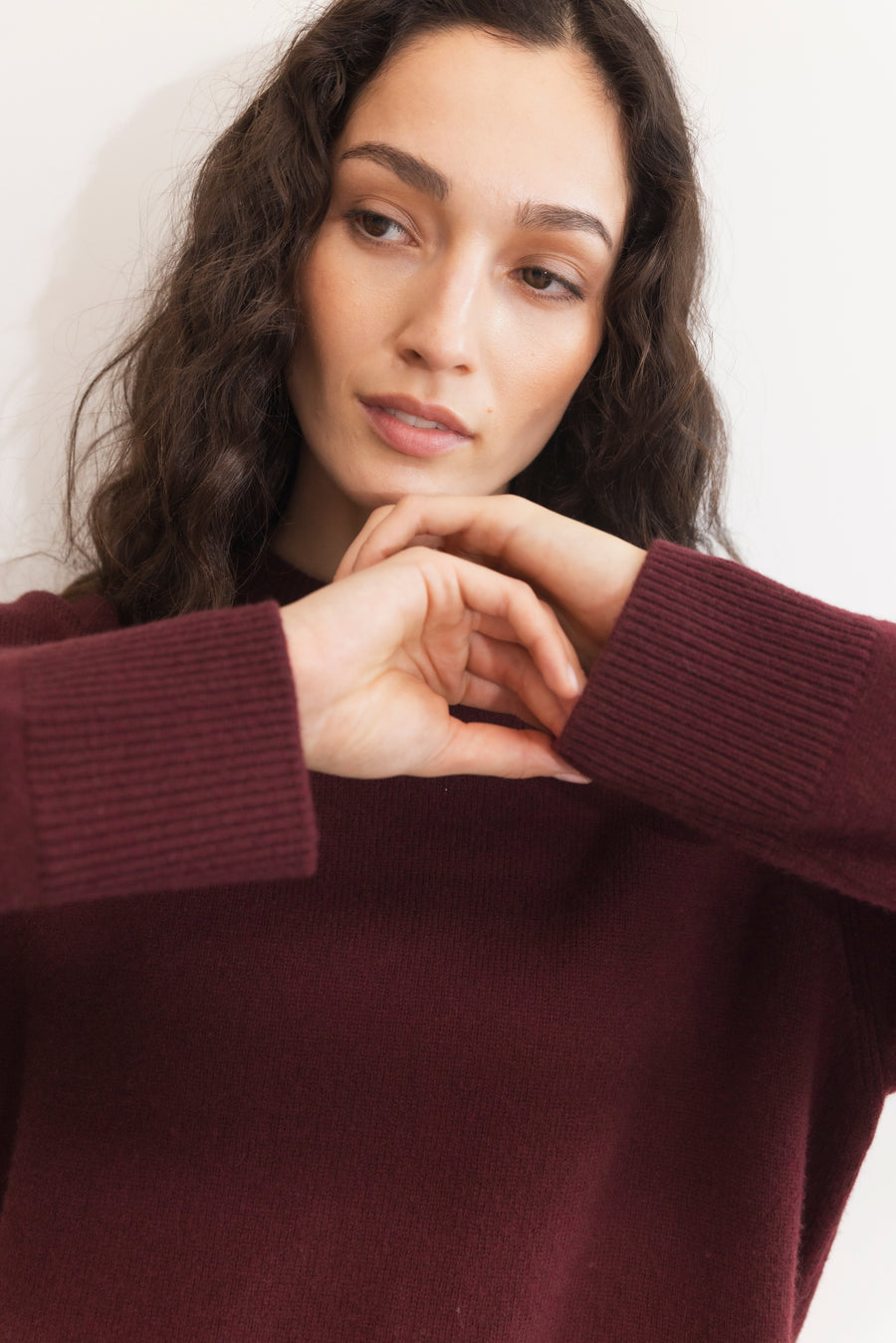Shirley Knit - Deep Plum