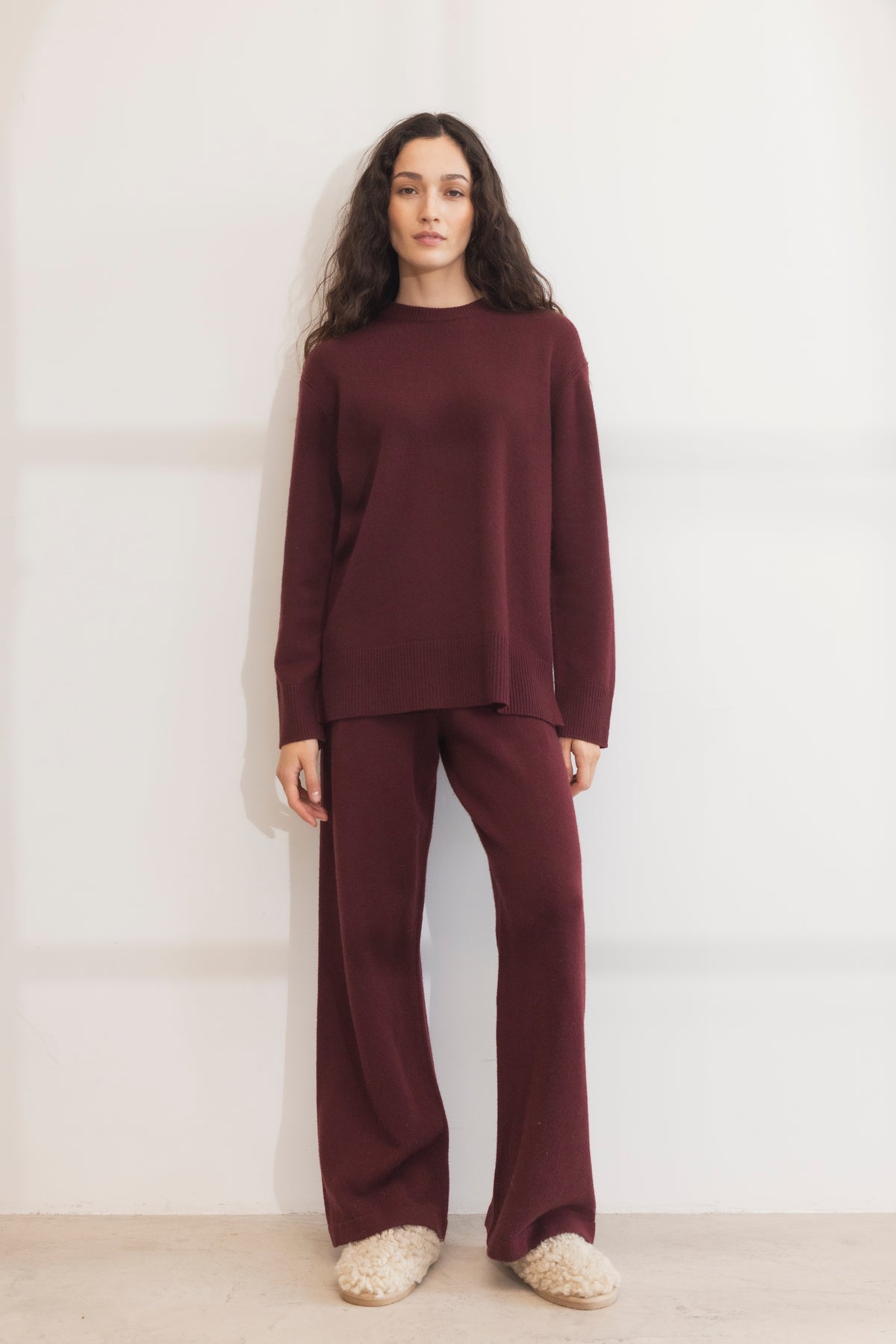 Shirley Knit - Deep Plum