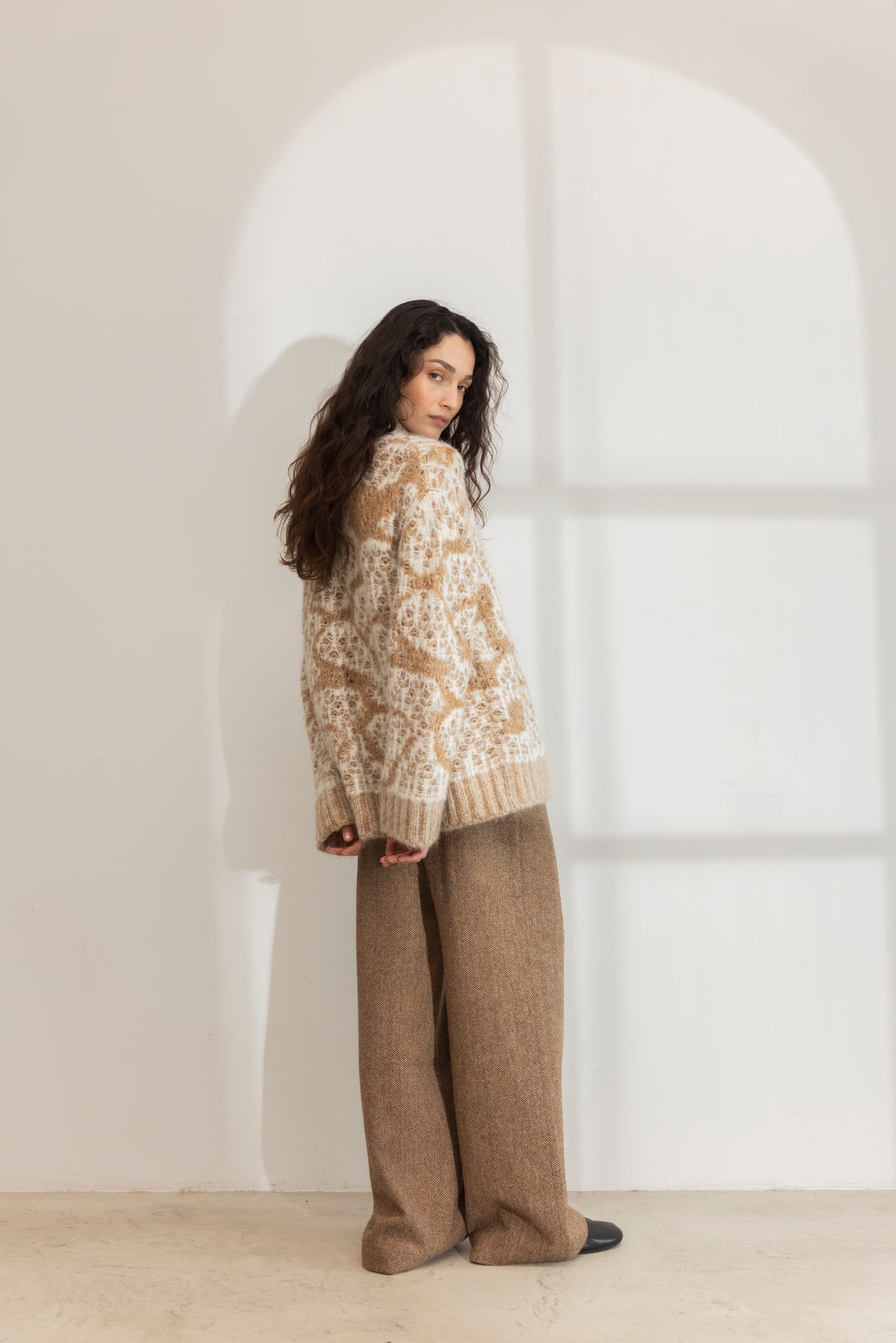 Bonnie Knit - Camel modell
