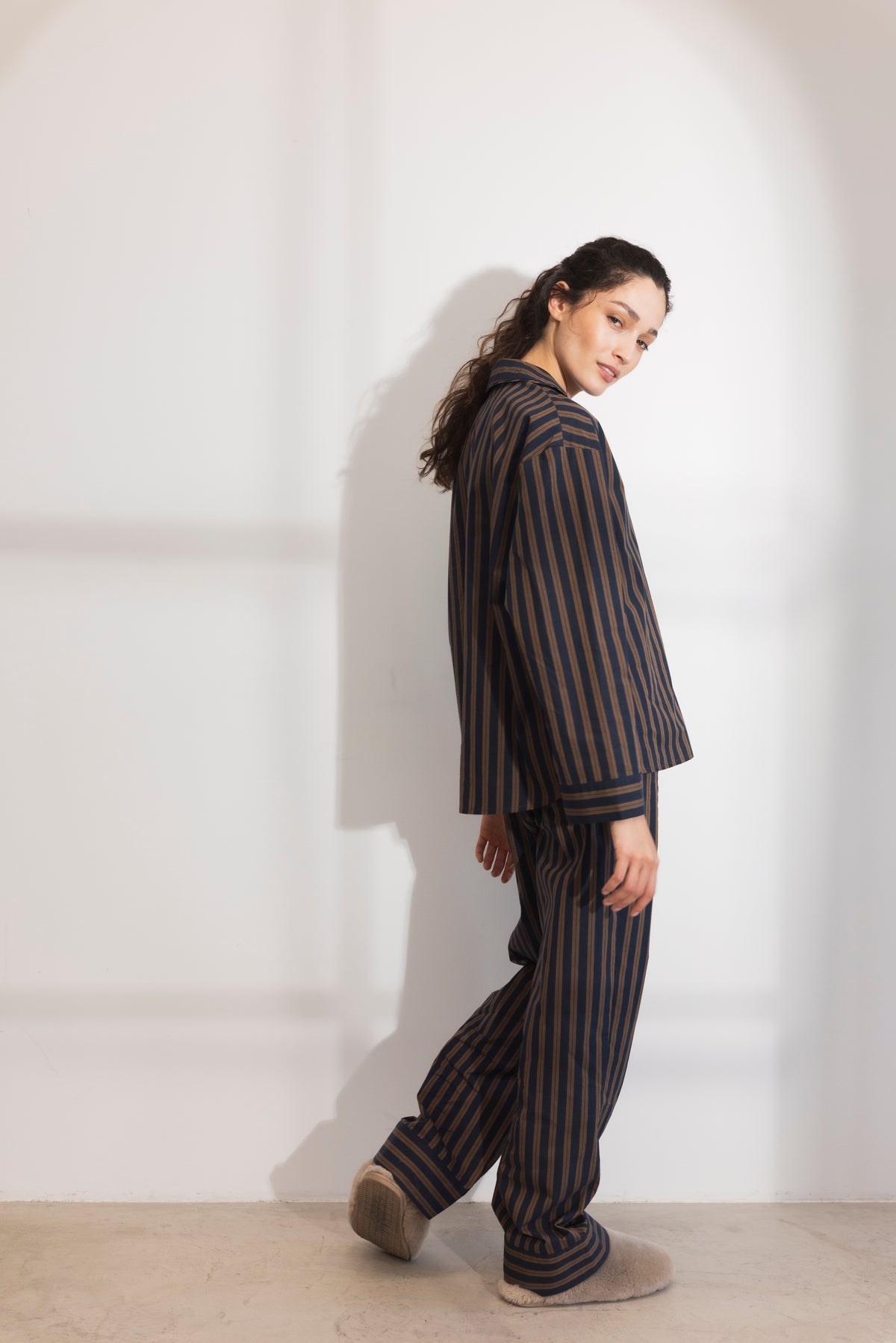 Soire Pyjamas set - Navy Stripe