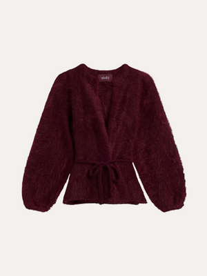 Cardigan Oxblood