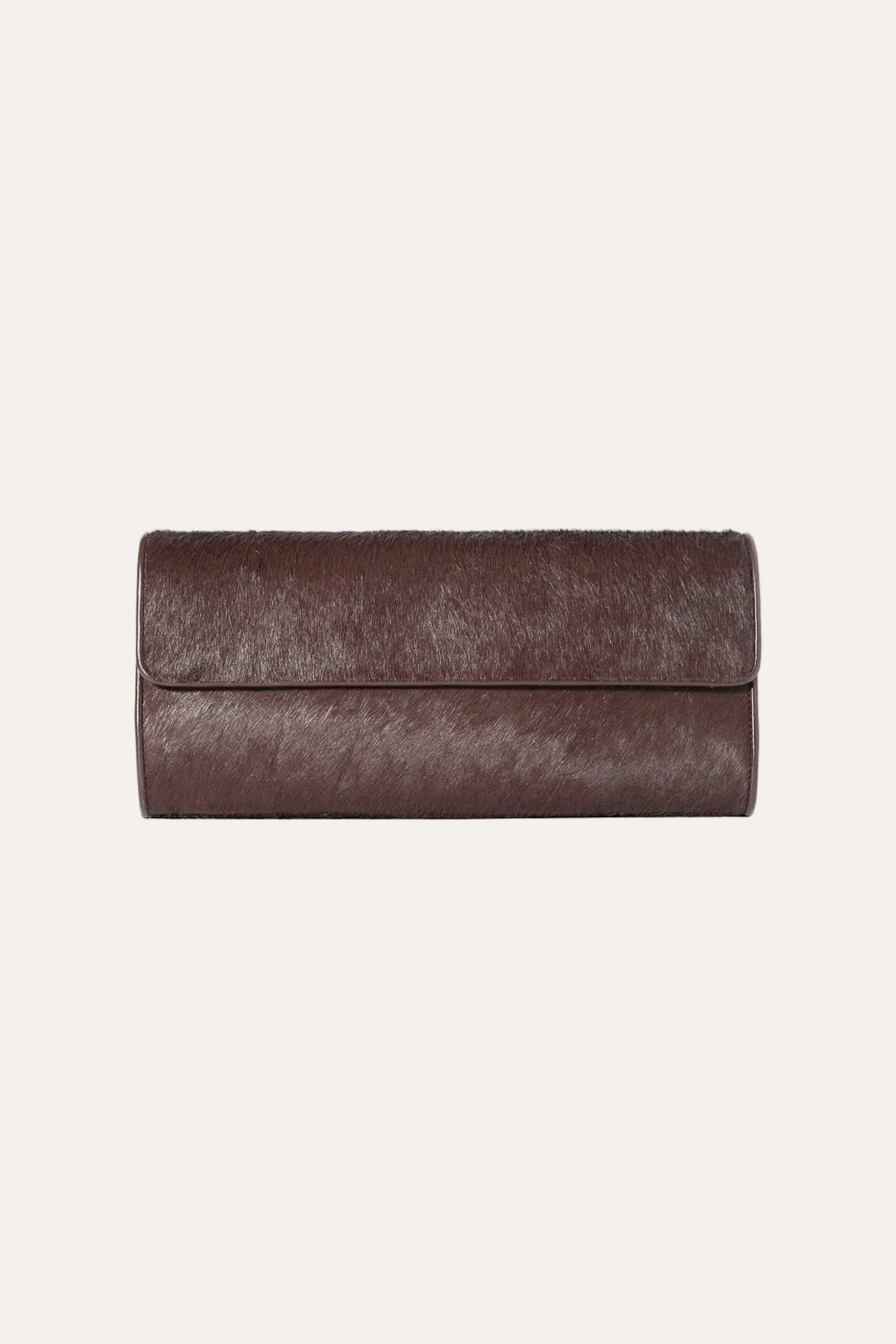 Cavalier Clutch - Dark Brown