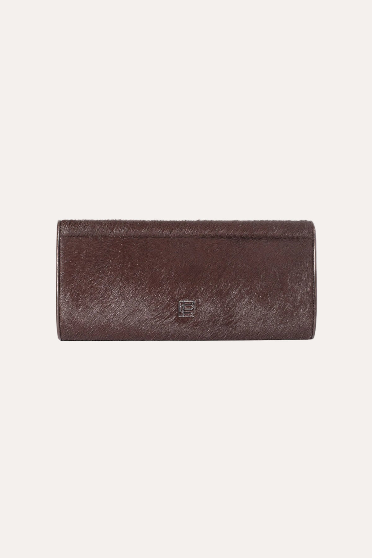 Cavalier Clutch - Dark Brown