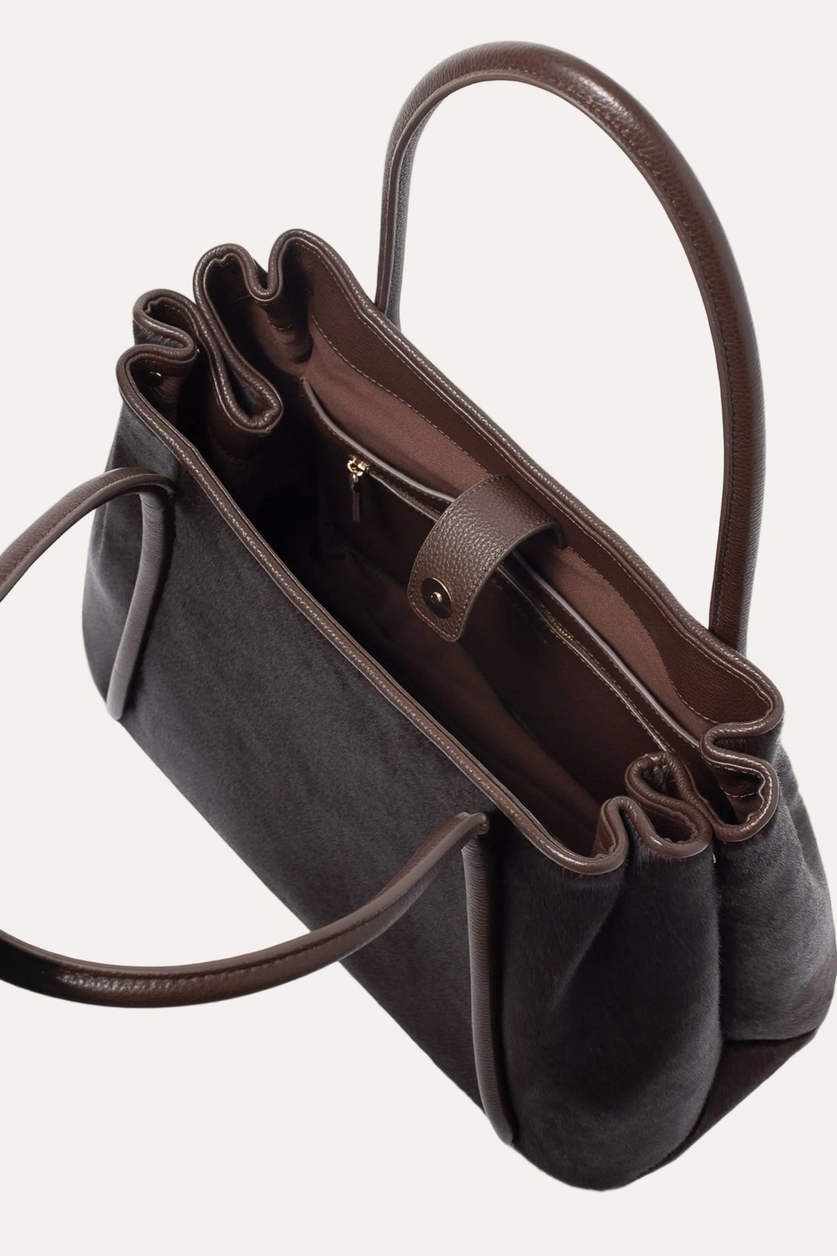 Sorrelle Tote Large - Dark Brown detalj