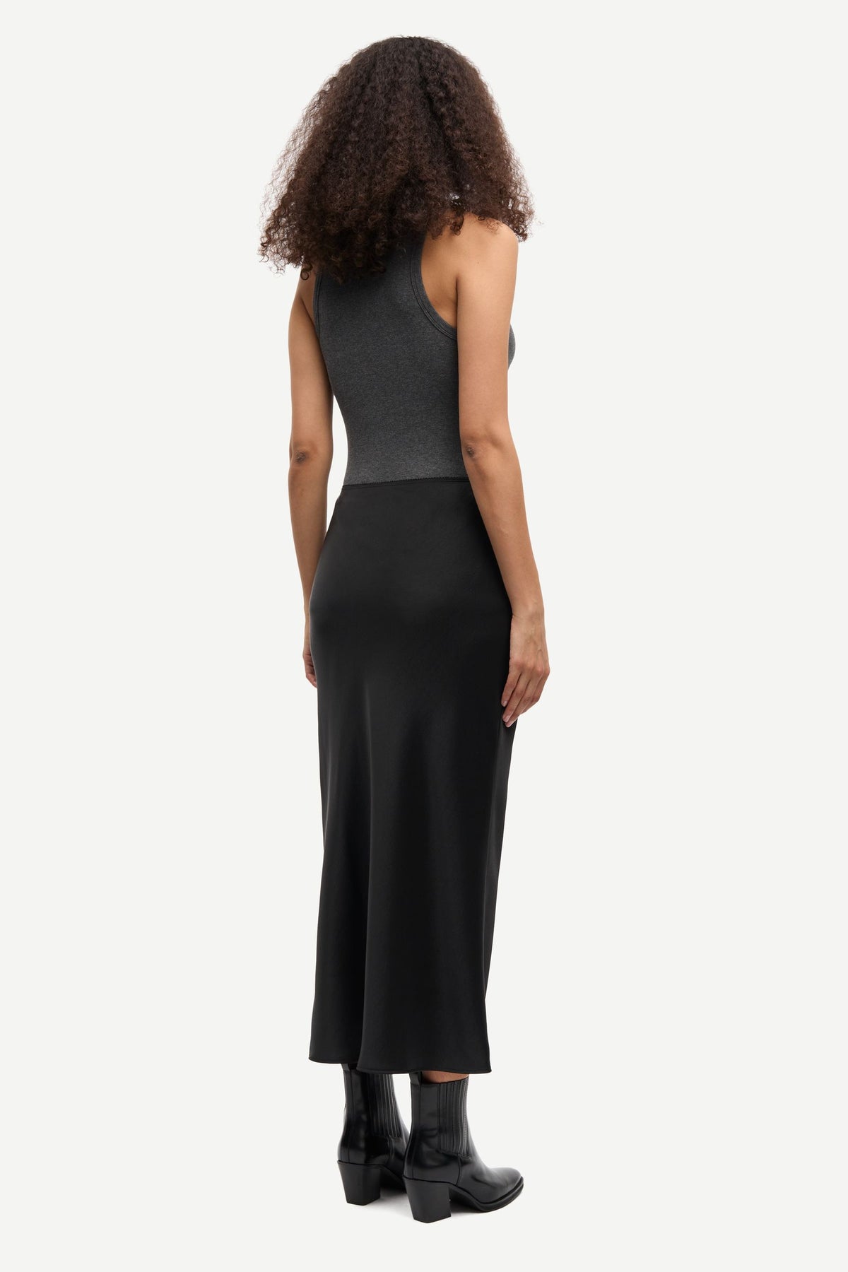 Saagneta Long Skirt 12956- Black