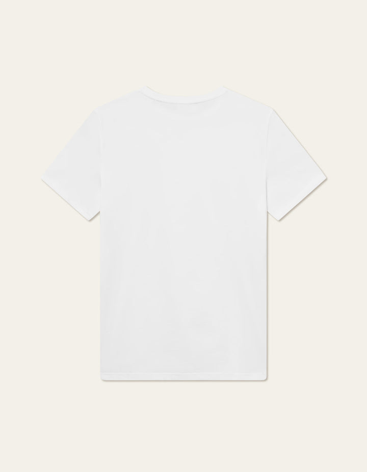 Nørregaard T-Shirt Tonal White – back